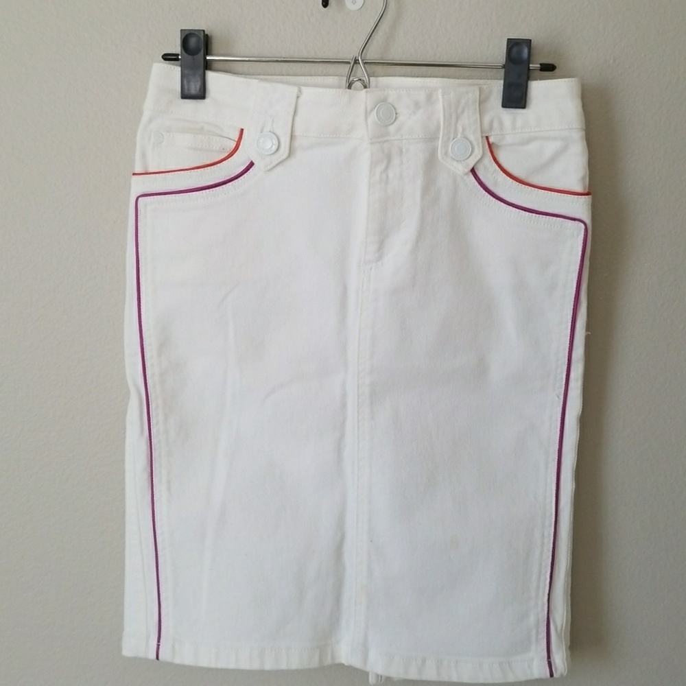 Gucci White Mini Skirt Size 38